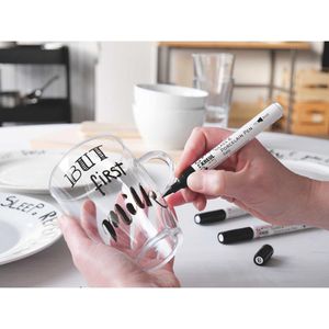 Produktbild für Porzellanstifte Kreul Glass &amp; Porcelain Pen Handlettering