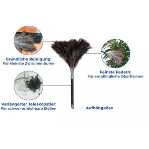 Produktbild für Staubwedel Maximex Straußenstaubwedel