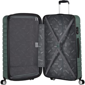 Produktbild für Koffer AmericanTourister Flashline Spinner exp. dunkelgrün