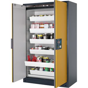Gefahrstoffschrank asecos Q-Classic 90, 30017, mit 6 Auszügen