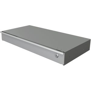 Produktbild für Unterbau-Schublade Kerkmann 3797, alusilber, aus Metall
