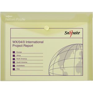 Produktbild für Dokumententasche Snopake ReBorn Polyfile, DIN A5