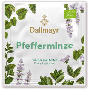 Produktbild für Tee Dallmayr Pyramiden Pfefferminze, BIO