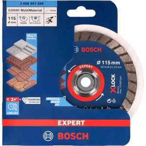 Produktbild für Trennscheibe Bosch Expert MultiMaterial Turbo X-Lock