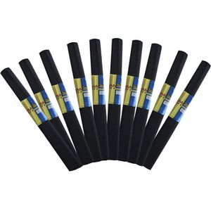 Krepppapier Werola 794039199 Feinkrepp, schwarz