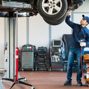Produktbild für Getriebeheber Arebos hydraulisch