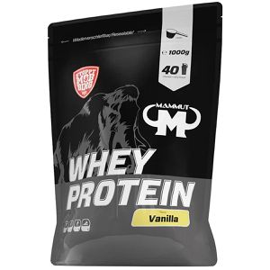 Mammut Proteinpulver Whey Protein, 1 kg, 28 g Protein je Portion (25 g), Vanilla