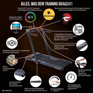 Produktbild für Laufband Christopeit TM 2400 S