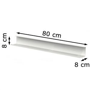 Produktbild für Kabelwanne Kerkmann Move 3, 3002, weiß