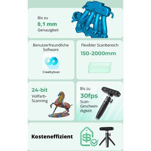 Produktbild für 3D-Scanner Creality CR-Scan Ferret SE, kabelgebunden