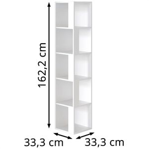 Produktbild für Bücherregal Vicco Lio, weiß