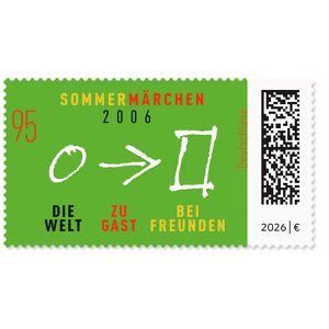 Produktbild für Briefmarken DeutschePost Set, 10 Stück à 95cent