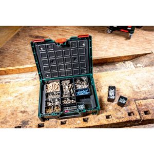 Produktbild für Sortimentskasten Metabo metaBOX 118 Organizer