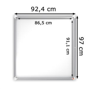 Produktbild für Schaukasten Nobo 1902581 Premium Plus, außen