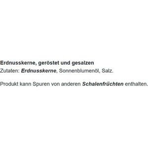 Produktbild für Erdnüsse MAX Jumbo geröstet &amp; gesalzen