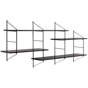 Produktbild für Wandregal AC-Design Belfast, schwarz