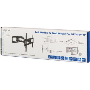Produktbild für TV-Wandhalterung LogiLink BP0028, bis 50 kg