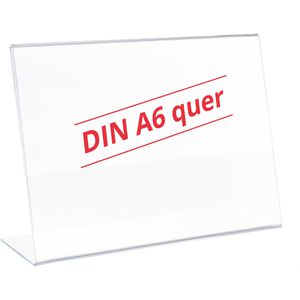 Tischaufsteller Böttcher-AG A6 quer