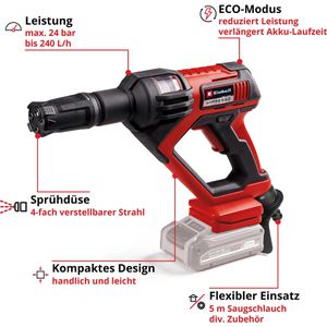 Produktbild für Akku-Druckreiniger Einhell HYPRESSO 18/24-1