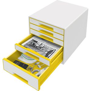 Produktbild für Schubladenbox Leitz 5214-20-16, WOW Cube, A4