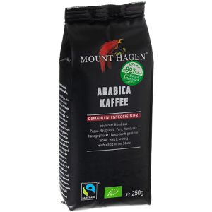 Produktbild für Kaffee Mount-Hagen Arabica Blend Decaf, entkoffeiniert, BIO