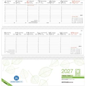 Tischkalender Zettler 146-0700, Recycling, Wochenkalender quer