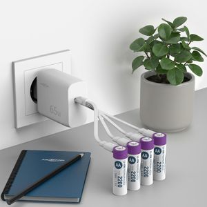 Produktbild für Akku Ansmann 1312-0044, 1,5 V, 2200 mAh