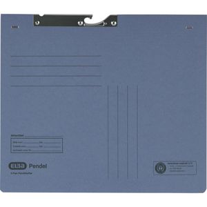 Produktbild für Pendelhefter Elba 100420895, Zweifalz, A4, blau