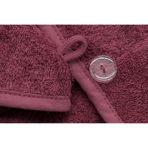 Produktbild für Handtuch Zollner Haarturban, brombeer, 23 x 64 cm
