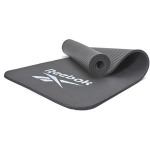 Yogamatte Reebok Trainingsmatte, Tragegurt, schwarz 1 cm stark