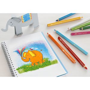 Produktbild für Buntstifte Faber-Castell Jumbo, 116506