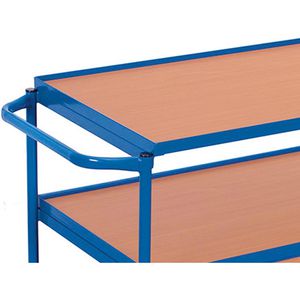 Produktbild für Tischwagen VARIOfit sw-700.661, aus Metall &amp; Holz