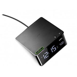 Produktbild für Wecker Braun BNC16B schwarz, digital