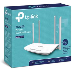 Produktbild für WLAN-Router TP-Link Archer C50, AC1200, für Modem