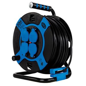 Produktbild für Kabeltrommel REV-Ritter blau, für außen IP44