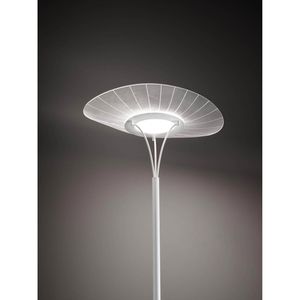 Produktbild für Stehlampe Fabas-Luce Vela, LED, weiß, 175 cm