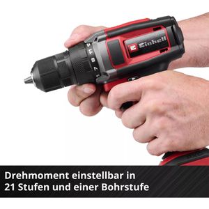 Produktbild für Akku-Bohrschrauber Einhell TC-CD 18/38 Li - Solo