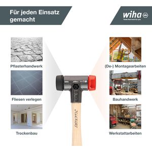 Produktbild für Schonhammer Wiha Safety, 26611, Kopf-Ø 30mm