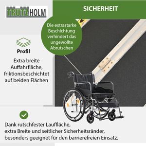 Produktbild für Auffahrrampe Trutzholm 37897, Rollstuhl-Rampe