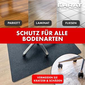 Produktbild für Bodenschutzmatte Karat Viking, fd-31475, schwarz