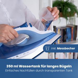 Produktbild für Bügeleisen Clatronic DB 3706, kabellos, 2400 Watt