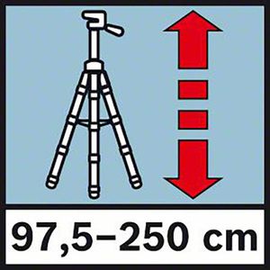 Produktbild für Baustativ Bosch 0601096A00, BT 250 Professional