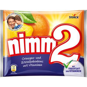 Fruchtbonbons Nimm2 Orange und Zitrone