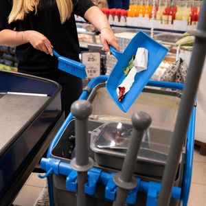 Produktbild für Handfeger Vikan medium, aus Kunststoff