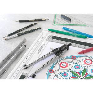 Produktbild für Druckbleistift Faber-Castell TK-Fine 9717, grün, Kunststoff