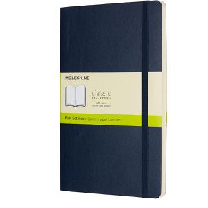Produktbild für Notizbuch Moleskine Classic Large, Saphir, A5