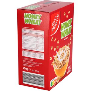 Produktbild für Cornflakes Gut&amp;Günstig Honey Wheat, 750 g (2x 375 g Beutel)
