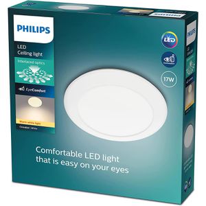 Produktbild für Deckenleuchte Philips myLiving Cinnabar, weiß, LED