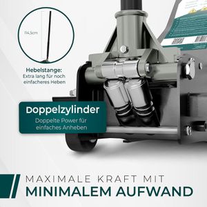 Produktbild für Rangierwagenheber CargoVA HJ-3000, extra flach