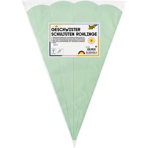 Schultüte Folia 94525 Rohling, mint